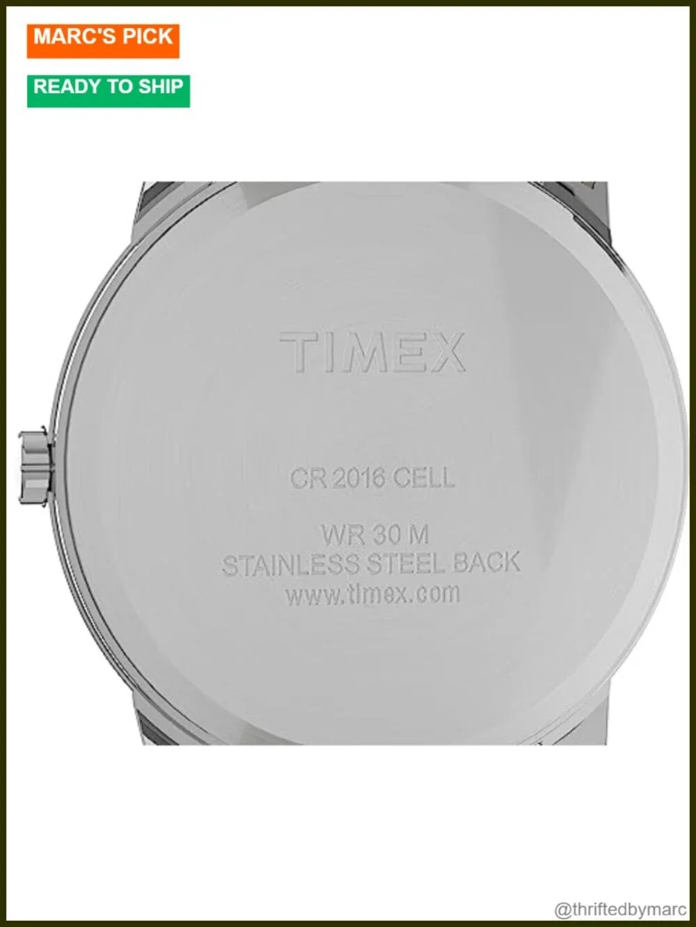 Easy Reader Watch with Genuine Leather Strap: INDIGLO Backlight 35mm Quartz